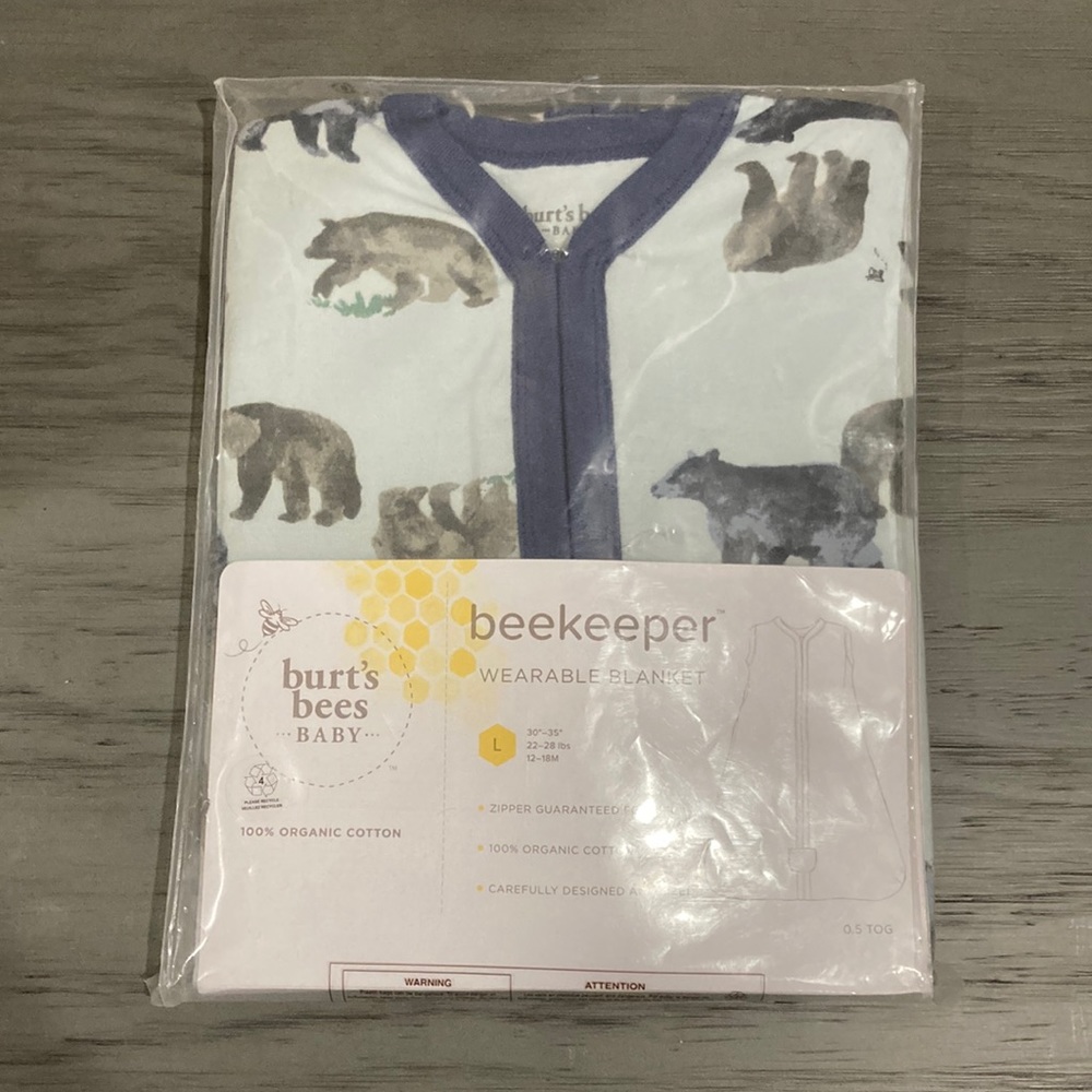Burts bees wearable blanket
